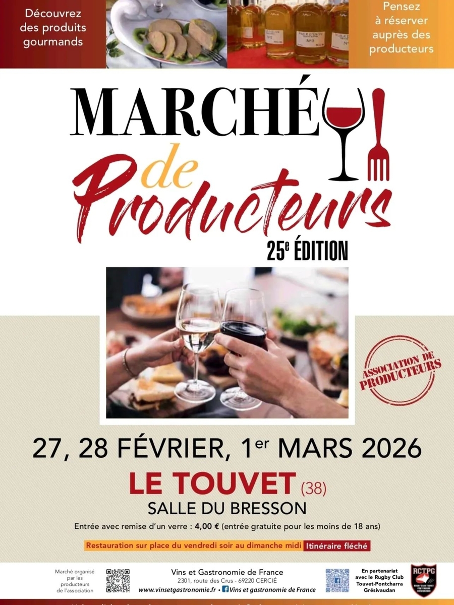 MARCHÉ DE PRODUCTEURS